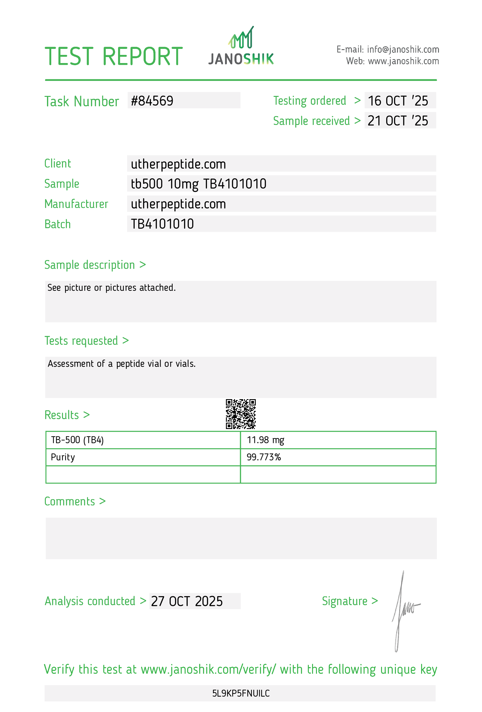 TB-4 (Thymosin Beta-4) - Image 2